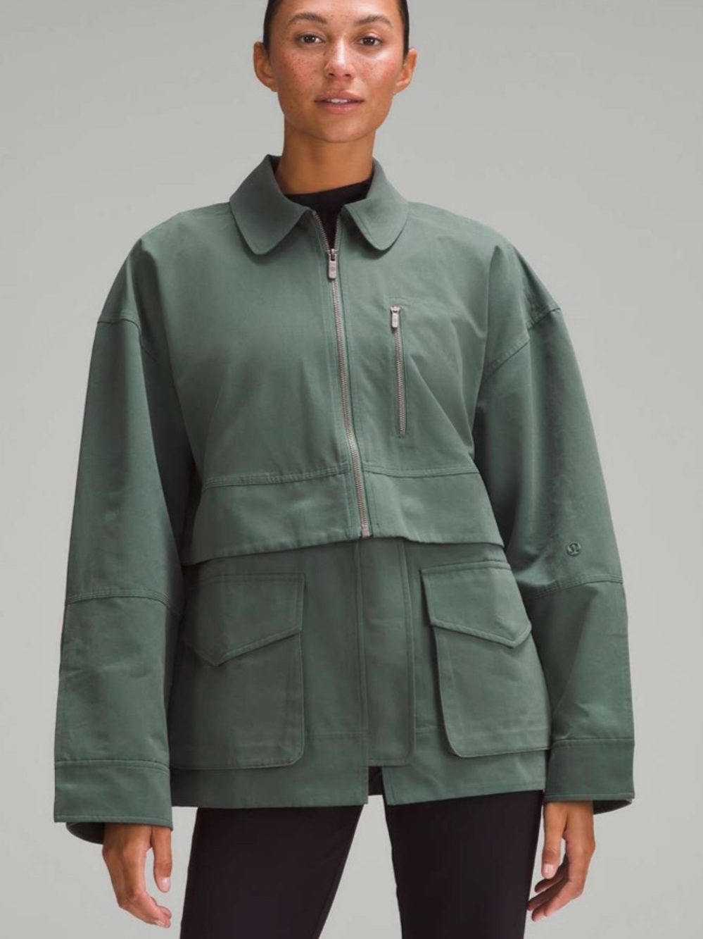 Lululemon Glyde 2-in-1 Adaptable Jacket
Dark Forest L